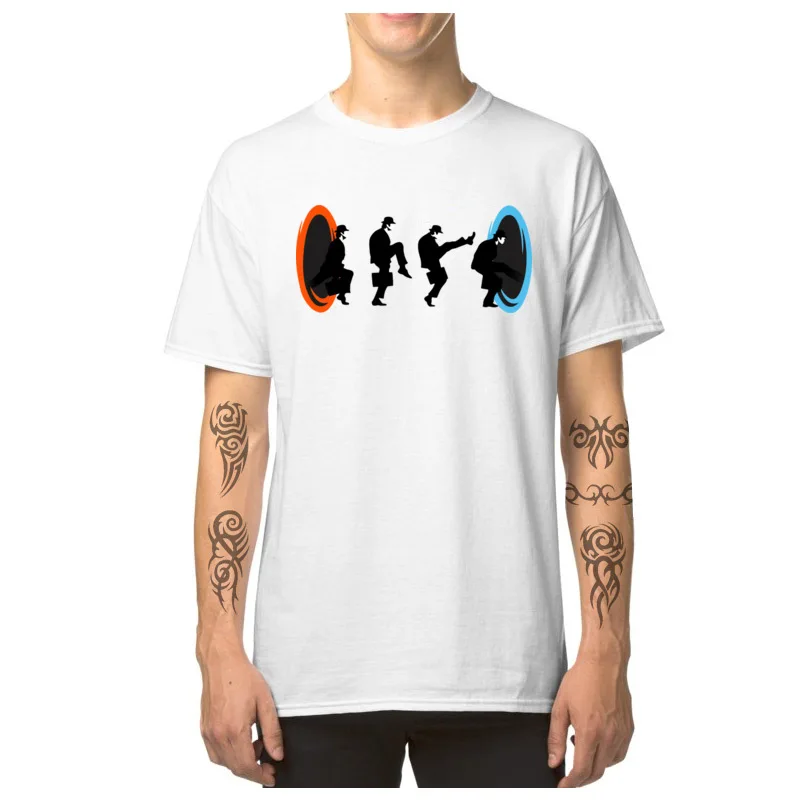 Short Sleeve Tops Shirts O-Neck Cotton Man T-shirts Ministry_of_silly_portals_3729 Normal Tee-Shirts New Design Ministry_of_silly_portals_3729 white