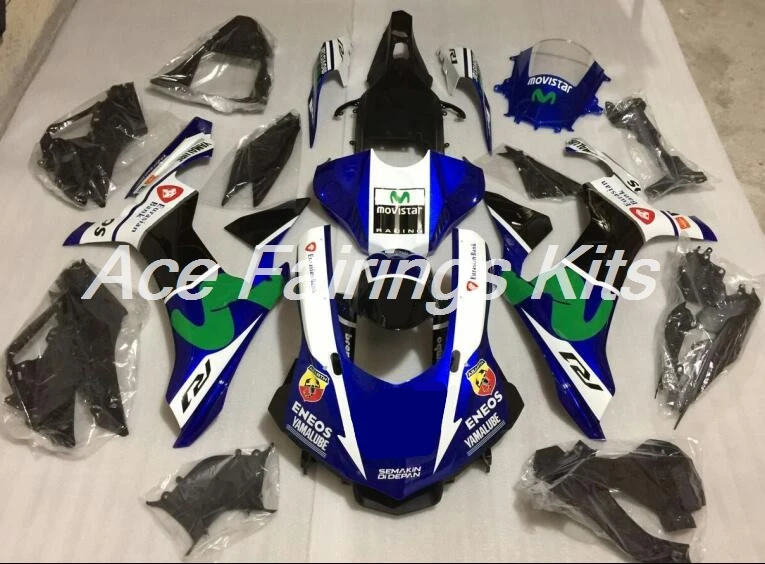 4 подарки ABS литья под давлением Полный обтекатели комплект подходит для YAMAHA YZF-R1 15 16 17 пользовательские Обтекатели крутой стиль