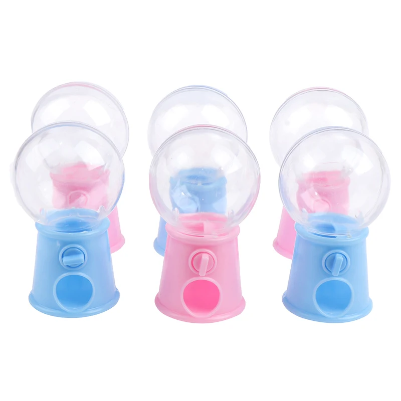 Mini Candy Machine Bubble Gumball Dispenser Coin Bank Kids Toy Chrismas Gifts Pretend Play Money Banking Toys