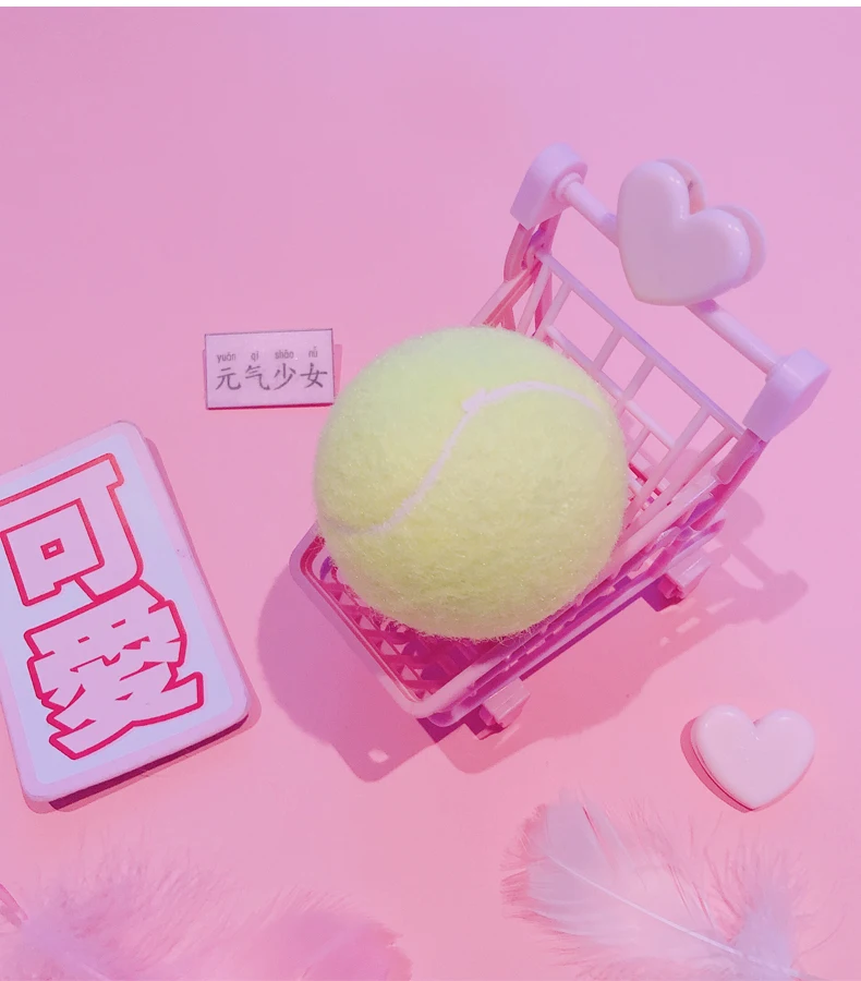 Tennis Pink Customizable Ultra-stretch Durable Training Ball Men And Women Beginner Fitness Practice Racket Game Ball