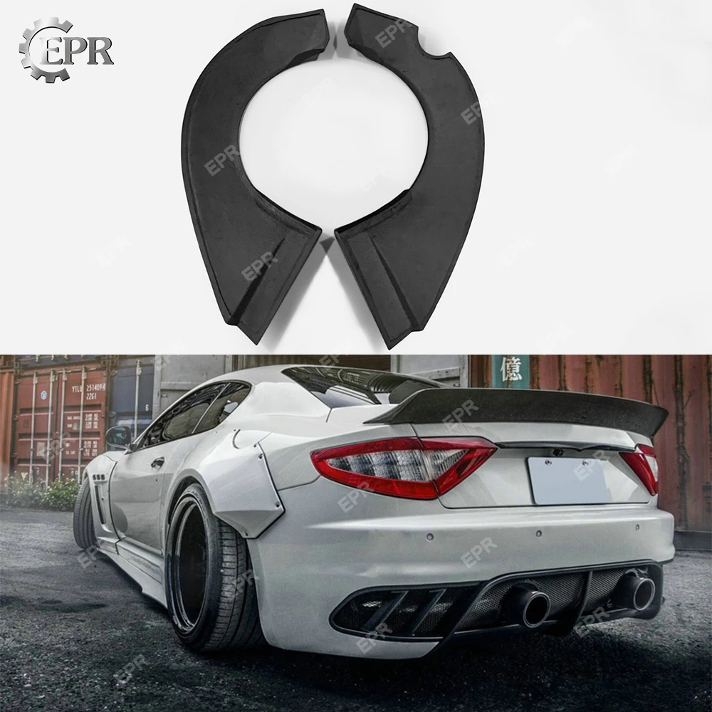 FRP зад отделка крыла для Maserati Gran Turismo LB стиль стекло волокно заднее крыло комплект