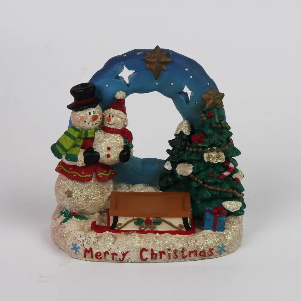 3D Рождественская елка силиконовая форма «Снеговик» украшения торта WC020