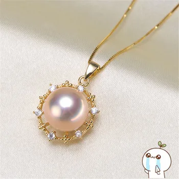 

Akoya Oysters Pearls DIY Pearl Pendant Making Gifts Pearl Locket Pendant Jewellery Findings Base Accessories 2019P063