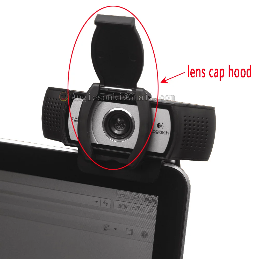 Privacy Shutter Protects Lens Cap Hood Cover for Logitech HD Pro Webcam brio/ C920 / C930e / C922 camera lens cap camera repair parts