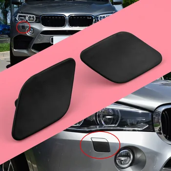 

beler 51657052427 51657052428 1 Pair Car Front Head Light Washer Jet Cap Cover Fit for BMW X6 E71 E72 2008-2012 2013 2014