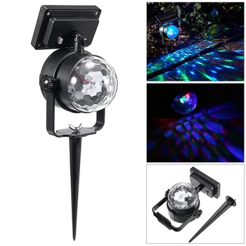 

Solar Powered Projection Lamp Moving Lawn Garden Colorful LED Light Waterproof Outdoor Yard Decor Lighting
