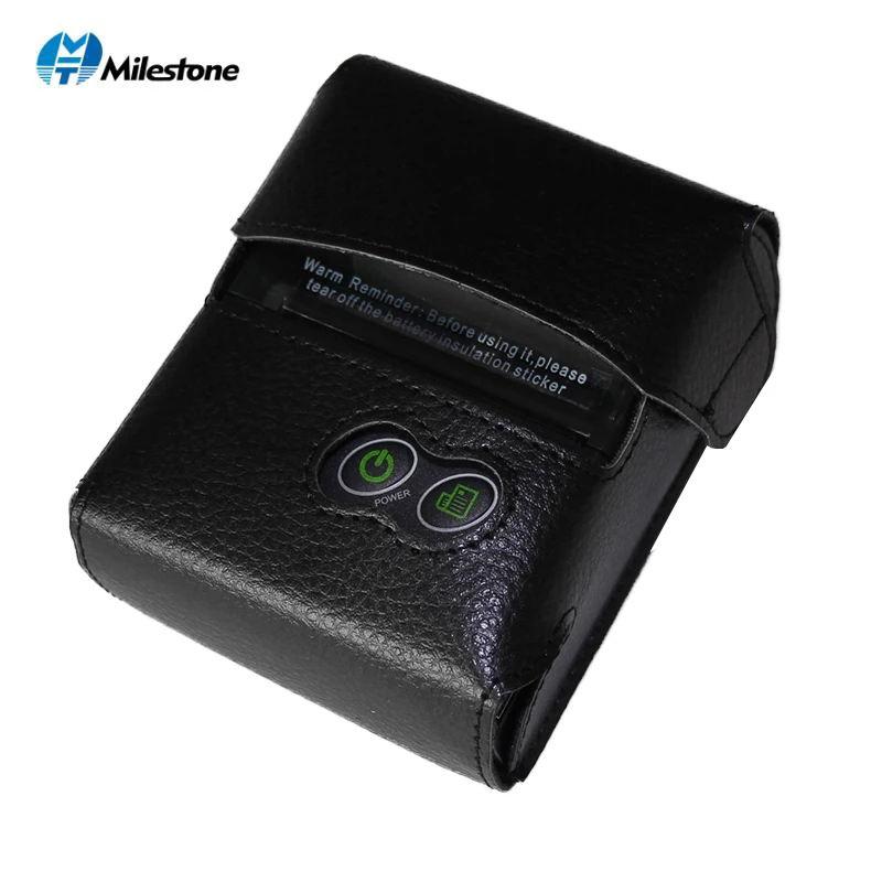 

Milestone Bluetooth Thermal Printer receipt bill 58MM Mini USB Portable Wireless ticket Android IOS Pocket Printer P10
