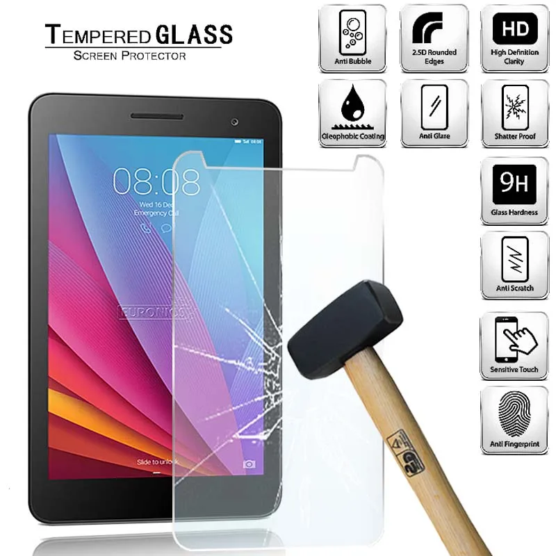 

Tablet Tempered Glass Screen Protector Cover for Huawei MediaPad T2 7.0 Anti-Screen Explosion-Proof Breakage Tempered Film