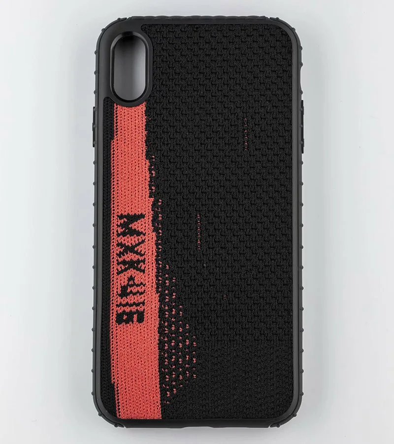 Роскошный чехол Kanye West BOOST 350 V2 для iphone 11 Pro X XS Max Xr 7 7plus 8 8plus 6 S Plus из углеродного волокна и резины - Цвет: Red