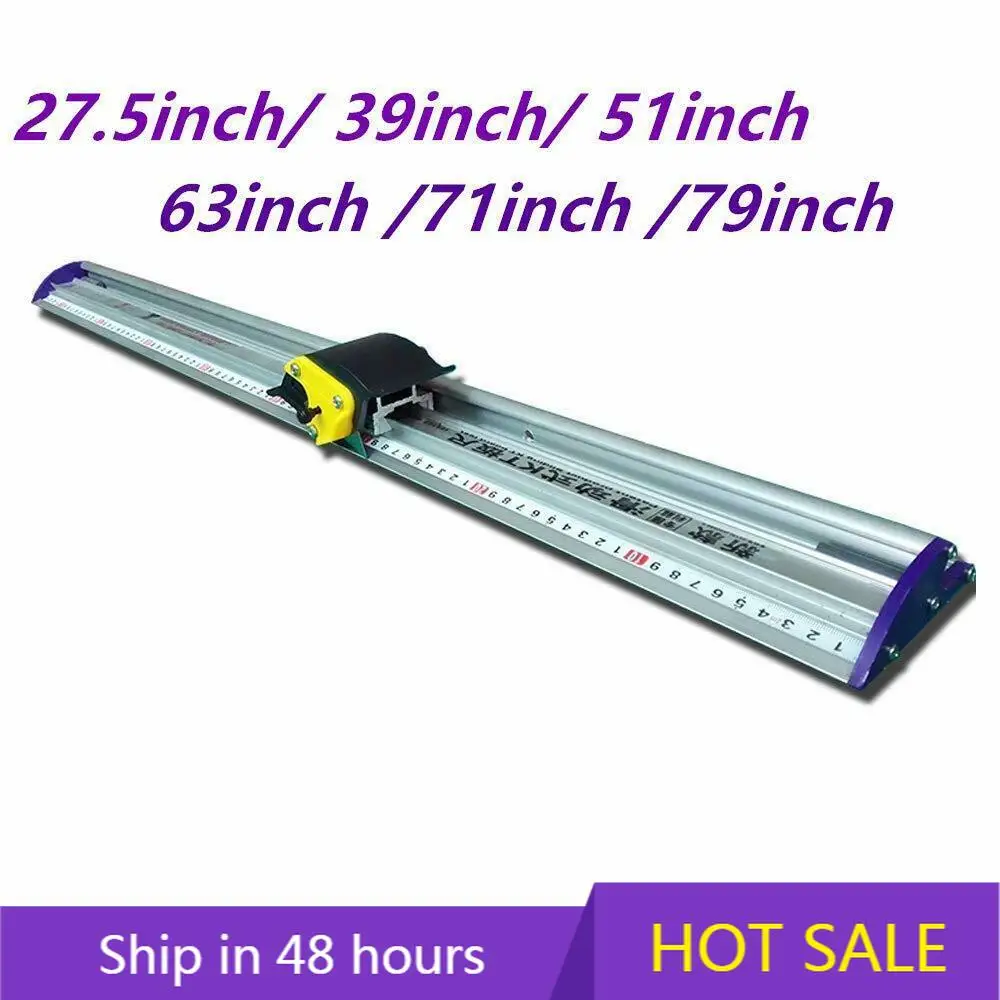 Manual Sliding KT Board Trimmer PET Cutter with Ruler Cutting Ruler
