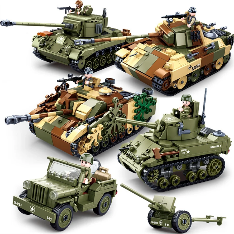 Конструктор Sluban WW2 из серии Нормандия | Игрушки и хобби