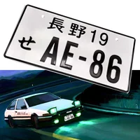 أحدث اليابانية مدينة التراخيص لوحة تين تسجيل رقم السيارة لوحة معدنية لوحة التراخيص الأولية لوحة رقم السيارة طبق مزخرف