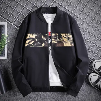 

Bomber Jacket Men Hot 2020 New Spring Brand Casual Patchwork Outerwear baseball Jacket Clothing Men Hip Hop Coat Streetwear M-4X