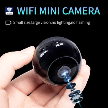 

Wireless Mini IP Camera 1080P HD Hidden Micro Camera Home Security surveillance WiFi Baby Monitor Camera With Battery