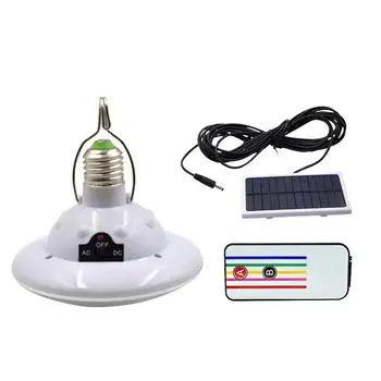 

New Solar Camping Lamp 22 LED Light Portable Rechargeable LED Light Emergency Lighting Remote Control For Camping Indoor Garden