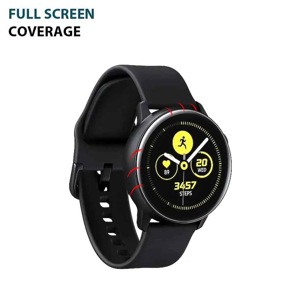 3 шт. ультратонкая Защитная пленка для Samsung galaxy watch Active 2 40 мм 44 мм|Защита экрана