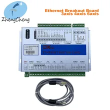 

XHC Ethernet 3/4/6 Axis MACH3 CNC Motion Control Card Frequency 2000KHZ Controller Breakout Board For Stepper Motor/Servo Motor