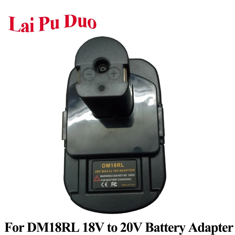 DM18RL 18V постоянного тока до 20V Батарея адаптер для Dewalt Милуоки литий Ryobi P108 ABP1801 Li Ion