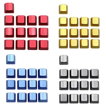 

Brand New and High Quality Replaceable No Words Mechanical Keyboard Metal Keycaps ESC QWERASDF Arrow Cross Shaft Key Cap