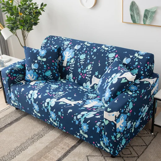 Color M Slipcovers диван крышка Эластичный диванных чехлов для диван в гостиной крышка секционная один/два/три/Четырехместный чехол на диван из стрейч-материала - Цвет: Color M
