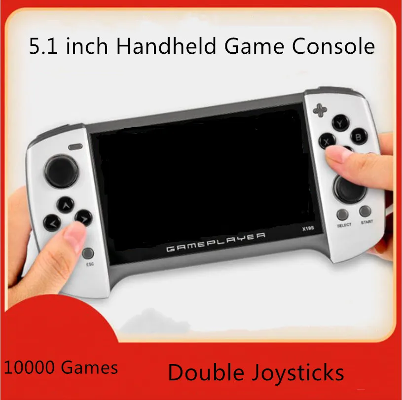 

Портативная игровая консоль Coolbaby New X19S в стиле ретро с поддержкой ТВ и выходом, игровая консоль для PS1 GBC MD, подарок для детей