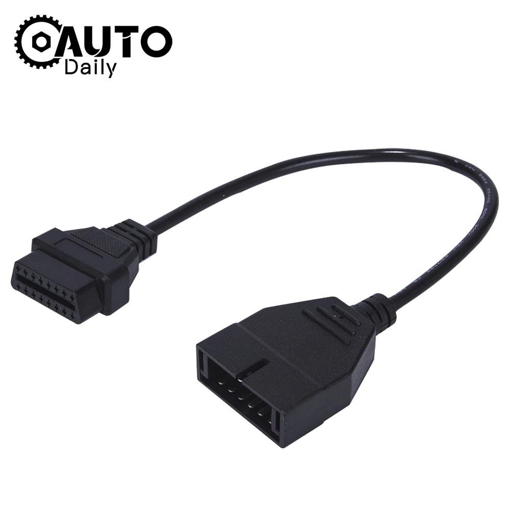 Горячая Распродажа 2020 новейший OBD 2 OBD2 разъем для GM 12 Pin адаптер 16Pin