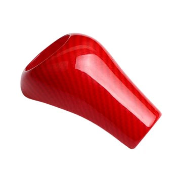 

Carbon Fiber Interior Trim Styling Car Gear Shift Knob Cover Scratch Resistant Smooth Accessories For Benz GLK CLS C E G Class