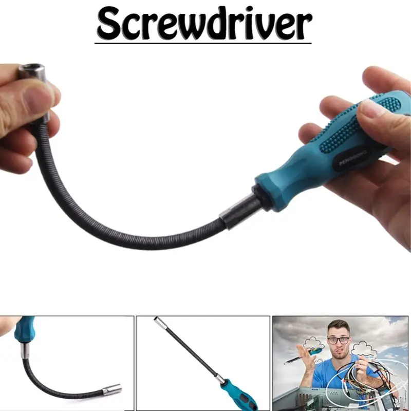 

Socket Screwdriver Flexible Hex Flex Manual Socket Screw Driver Hand Tools