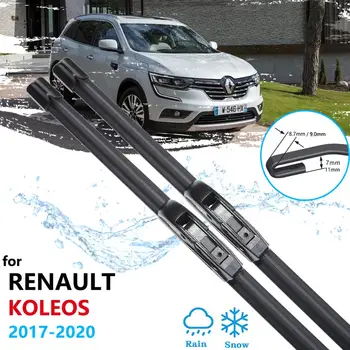 

Car Wiper Blades for Renault Koleos 2017 2018 2019 2020 Samsung QM6 MK2 Front Windscreen Windshield Wipers Car Accessories