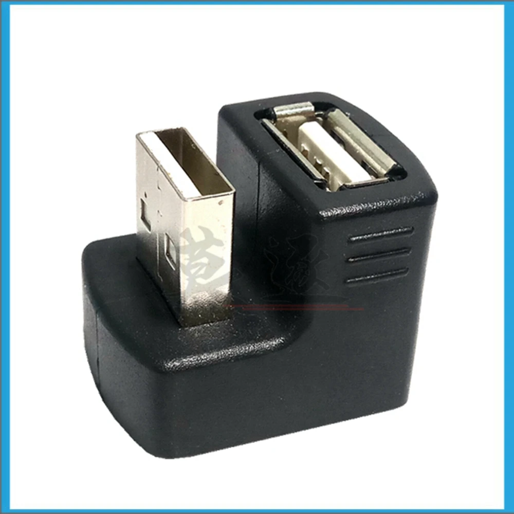 Новинка вверх или вниз правый угловой адаптер USB 2 0 удлинитель A штекер гнездо 90 180