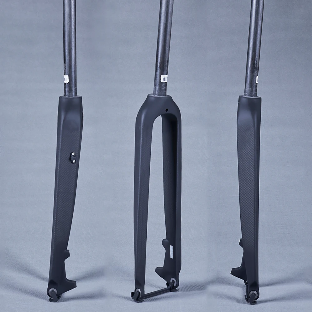 Matte 3k Carbon Front Fork 26er 27.5er 29er Mountain Bike Fork Bicycle