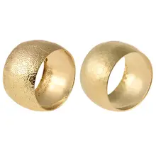 Золотые кольца для салфеток Салфетка для свадебной вечеринки держатель украшения свадебные кольца для салфеток Держатель гостиничные принадлежности для украшения стола