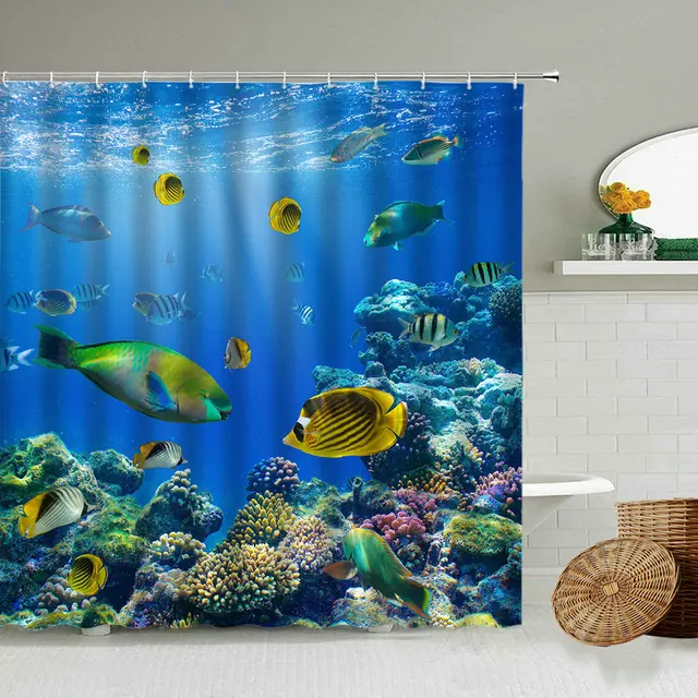 Coral Reef Bathroom Accessories Rispa