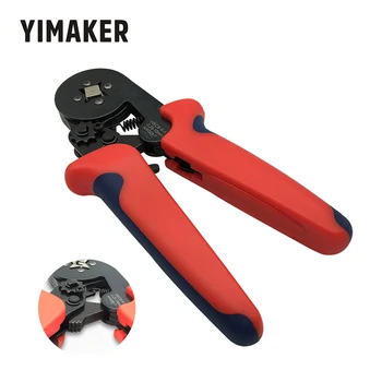 

YIMAKER Crimper Plier Set 0.25-6/10mm Self-adjustable Wire Crimping Tool 0.08-10 Pressure Wire Cable Tube Crimping Pliers