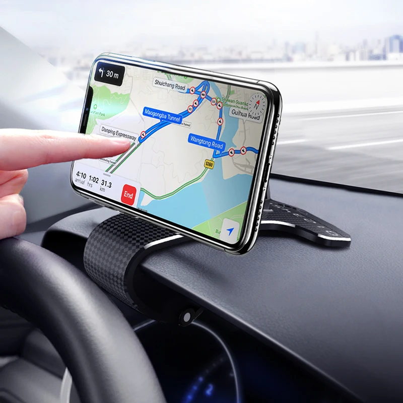 Magnetic Car Phone Holder 360 Degree GPS Navigation Dashboard Phone Holder in Car for Universal Mobile Phone Mount Stand Holder