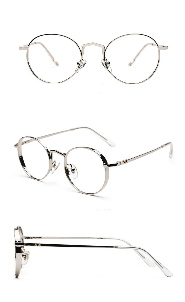 EOOUOOE чистый титан очки для мужчин женщин унисекс круглая оправа Gafas Oculos очки женские очки оптика очки по рецепту