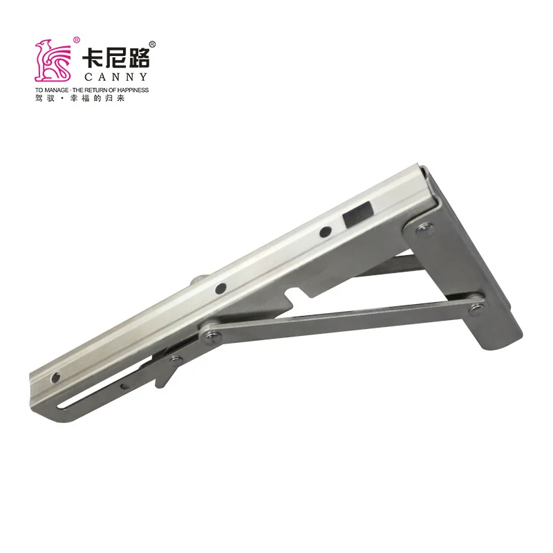 

Stainless Steel Heavier Type Thick Rough L-Shaped Folding Movable Support Metal Racket Can Load-Bearing 150 Kilograms