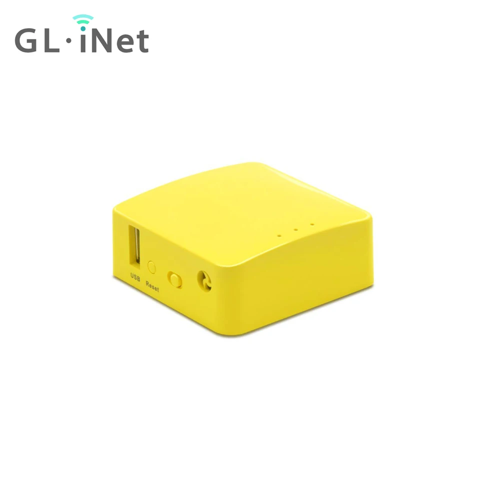 Glinet GL-MT300N-V2 mini viagem portátil roteador sem fio repetidor ponte repetid 300mbps 128mb ram openvpn cliente usb fácil configuração
