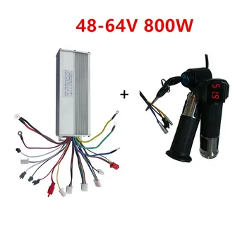 

48V-64V 800W brushless controller/ebike controller/bldc motor controller & throttle for electric bicycle/scooter/trycycle