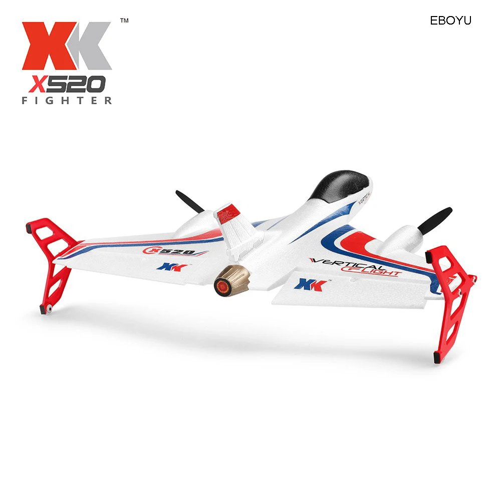WLToys XK X520 2,4G 6CH 3D/6G Самолет VTOL вертикальный захват земли дельтавидное крыло RC Дрон с переключателем режима rc-планер