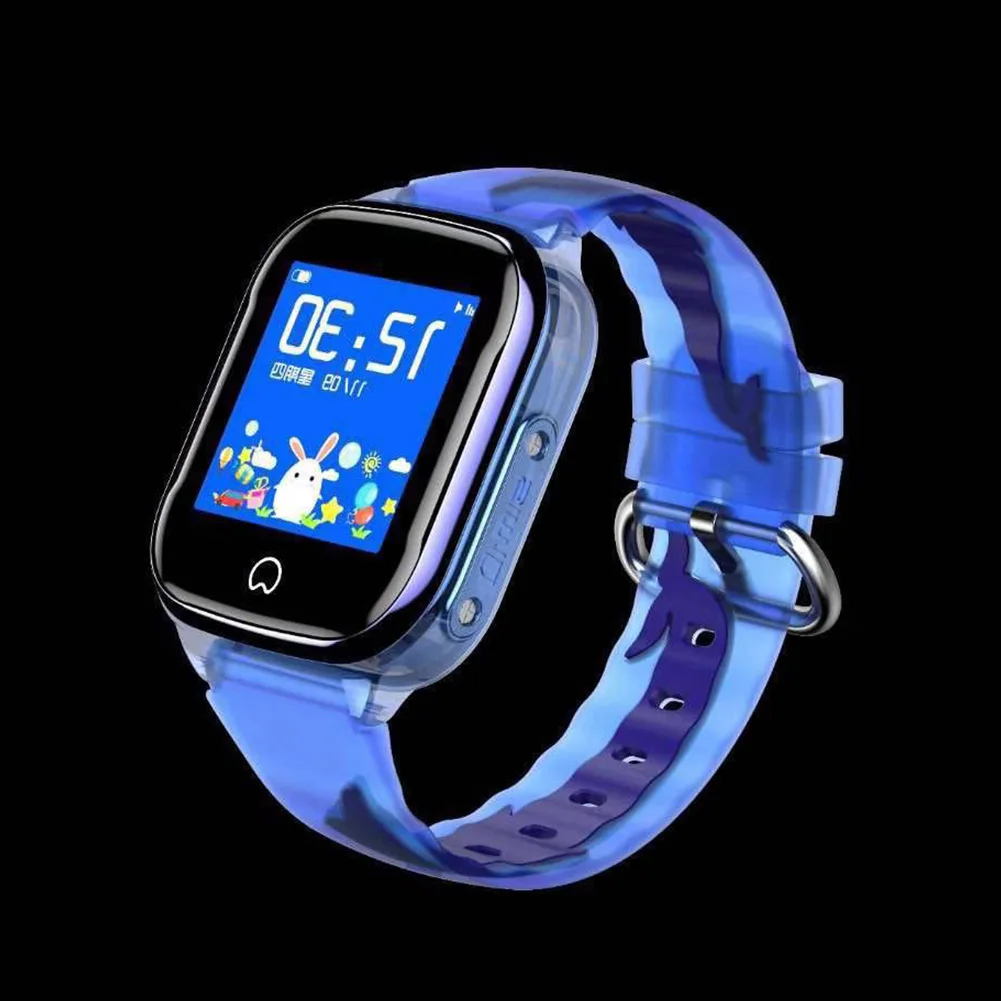 

Boy Girl Monitor With GPS SOS Calling Children Anti Lost Kid Smart Watch Waterproof Pedometer Camera Positioning Touch Screen