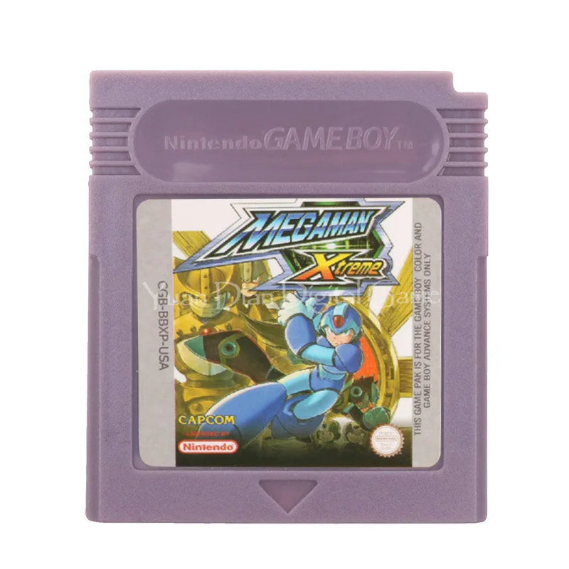 

For Nintendo GBC Video Game Cartridge Console Card Mega Man Xtreme English Language Version
