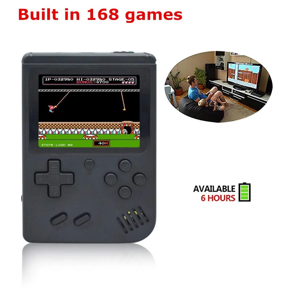 GameBoy MINI Portable Retro Handheld 8 Bit 168 Games 400 Game Boy Children Nostalgic Players Video Console for Child Nostalgic