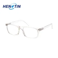 Henotin Fashion Transparent Comfortable Presbyopic Glasses Plastic Round Frame Super Affordable Reader Eyeglasses Diopter 0-600 1