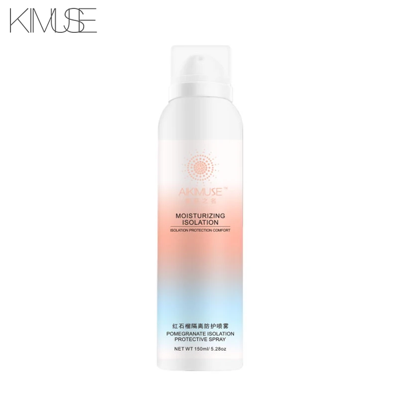 A001 KIMUSE красный гранат отбеливающий Солнцезащитный спрей SPF50++ увлажняющий изолирующий ультрафиолетовый светильник УФ для беременных - Цвет: A001