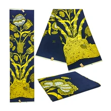 wholesale High Quality African prints fabric veritable Dutch wax Nigerian style 6 yards/pcs cotton