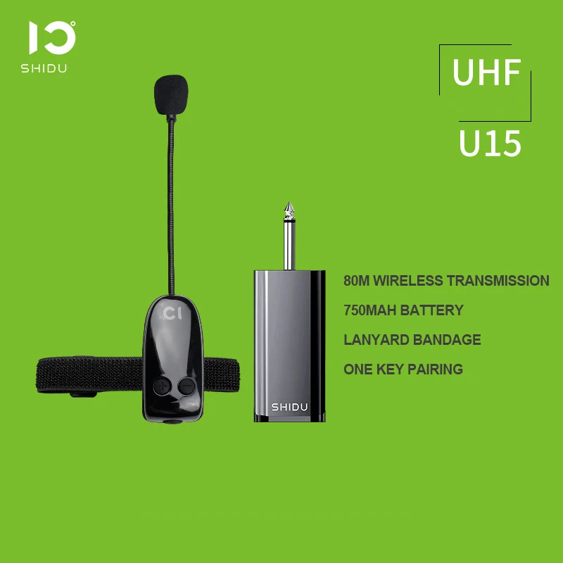 Портативный UHF беспроводной приемник микрофона Pickup Launcher Show для Urheen музыкальный