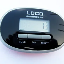 Овальный шагомер с закрытием времени, электронный счетчик шагов, многофункциональный шагомер, три встроенных