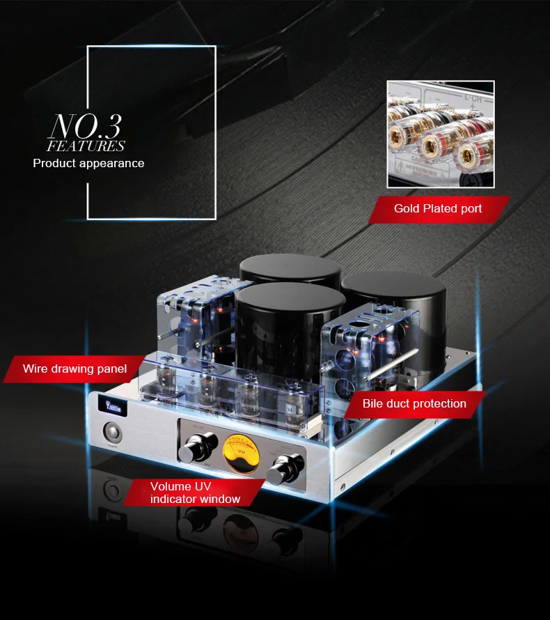 YAQIN MC-13S EL34 Tube Push-Pull Integrated Amplifier Valve