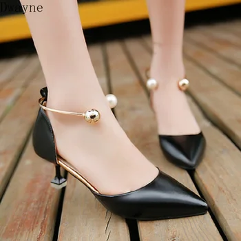 

2019 summer new high-heeled stiletto pointed side air Korean women's shoes sexy low shoes fashion women's sandals single shoes